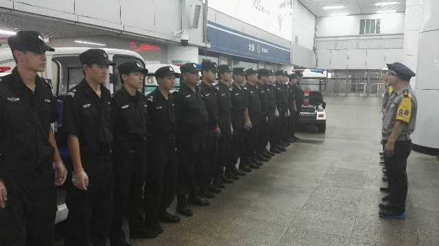 安检实习上岗学员