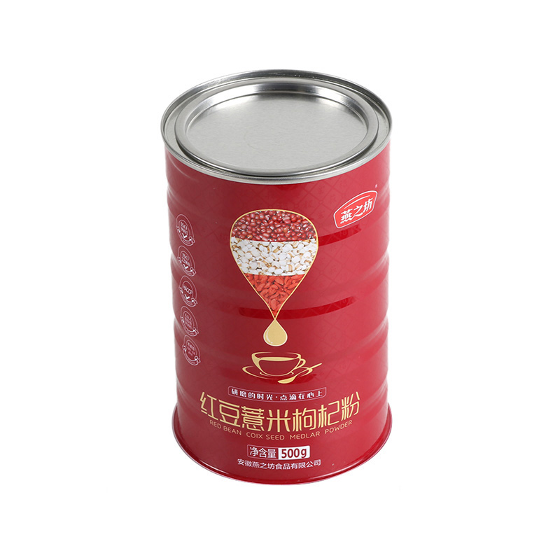 500g装红豆薏米粉铁罐