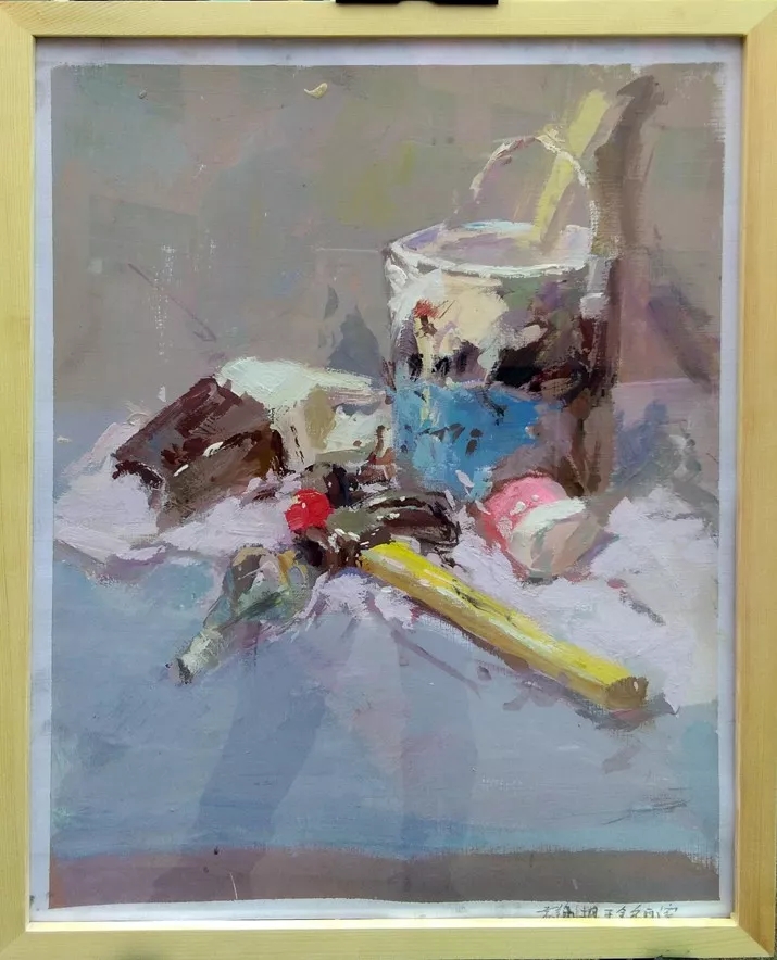 博文中学2017年迎元旦美术汇报展