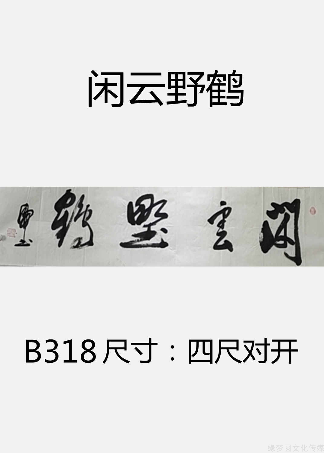 《闲云野鹤 b318