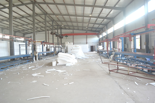 泡沫板切割车间