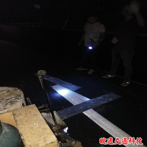 滁州電大校園道路劃線