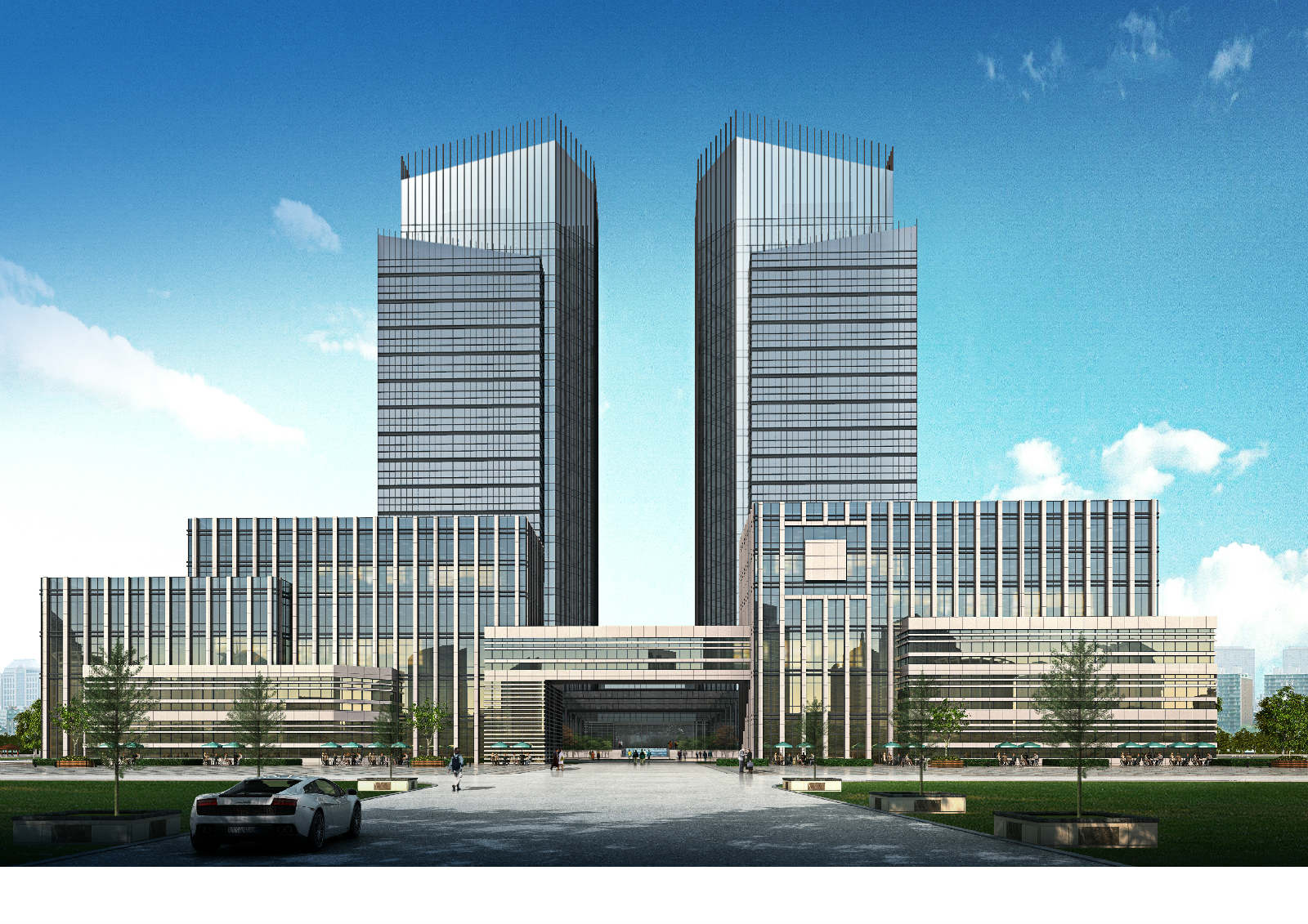 高新医药园幕墙工程