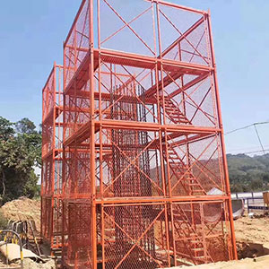 新柳南12标-搭设实体图