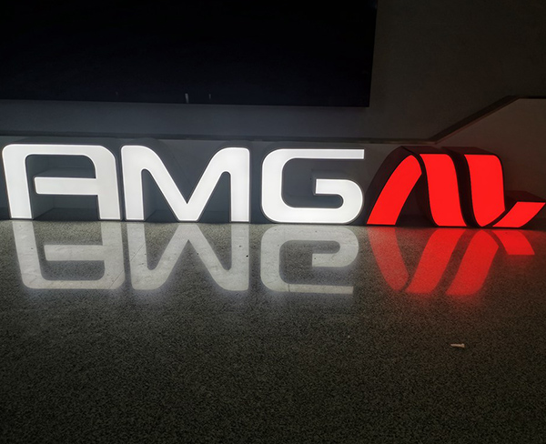 落地立体发光大字