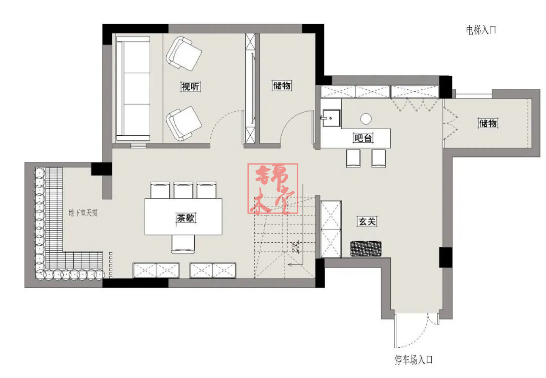 锦木堂装饰丨皖新国玺叠级洋房现代风