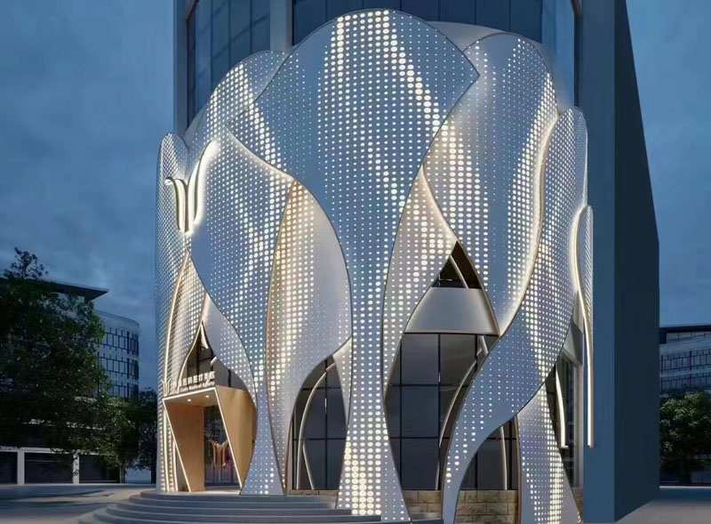 艺术冲孔造型板