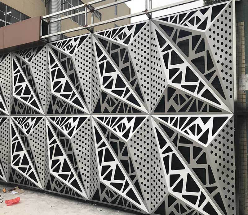 艺术冲孔造型板