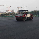 朱辛庄公交场站停车场摊铺工程