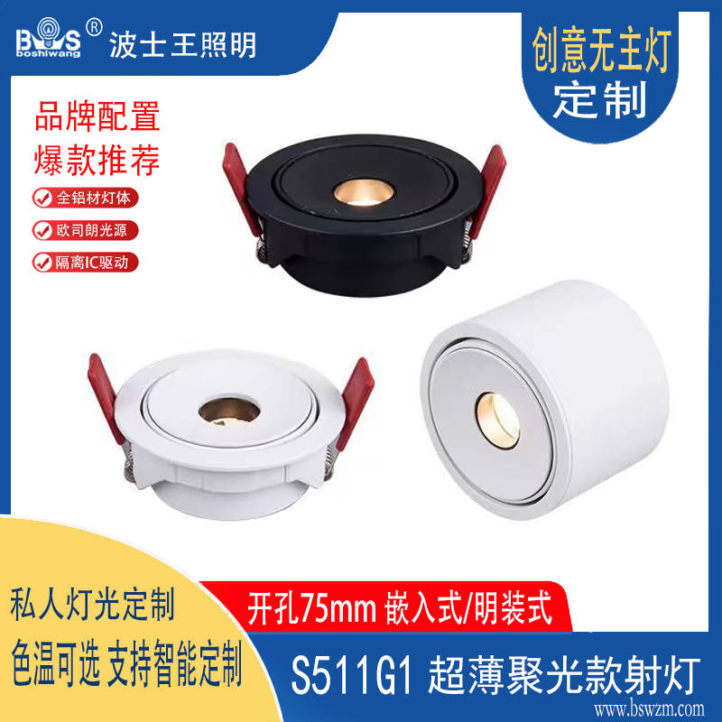 S511G1超薄款 聚光射灯.jpg