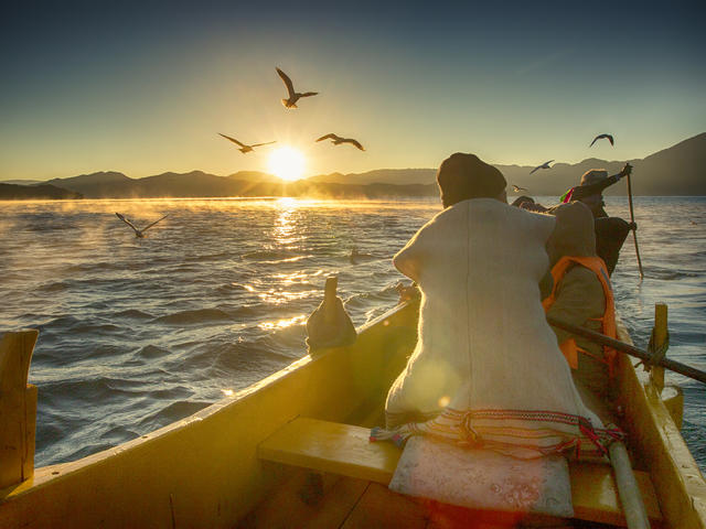 云南丽江+玉龙雪山+大理+泸沽湖双飞7日包车自由行游