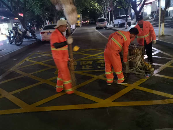 渝北区消防通道整治