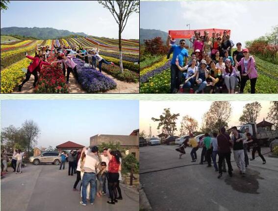 我和春天的亲密接触----天福堂春游报道