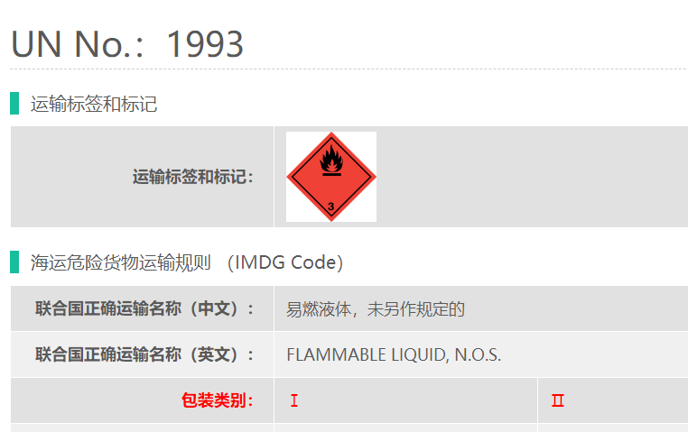 芳樟醇危险品海运出口