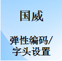 國威GW200/GW400/GW800/GW1000/GW1600-彈性編碼-字頭設置-使用說明