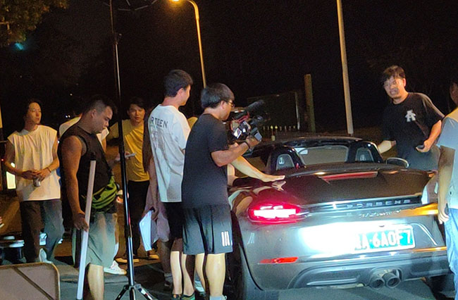 影视拍摄用车展示