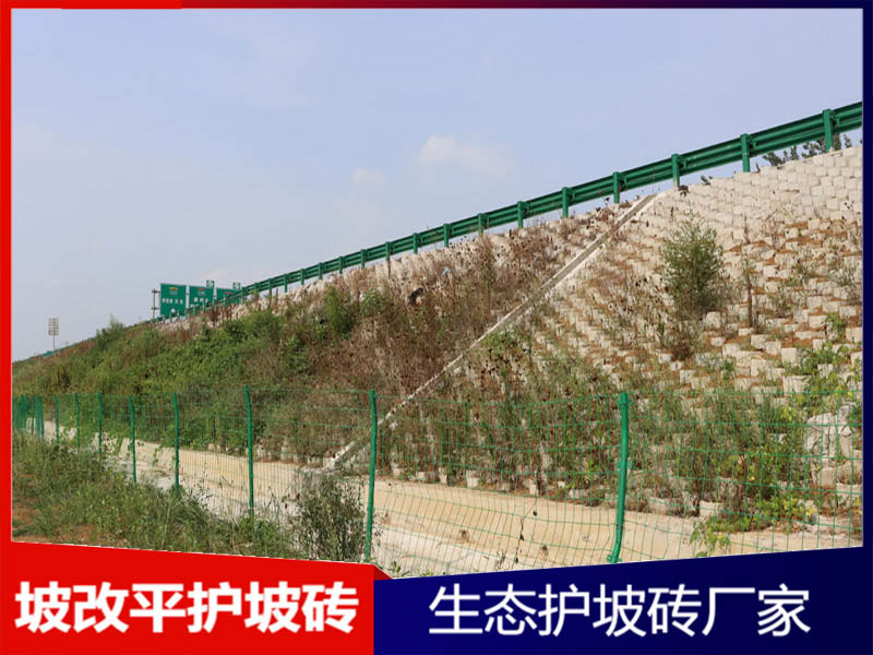 坡改平生态护坡砖案例展示