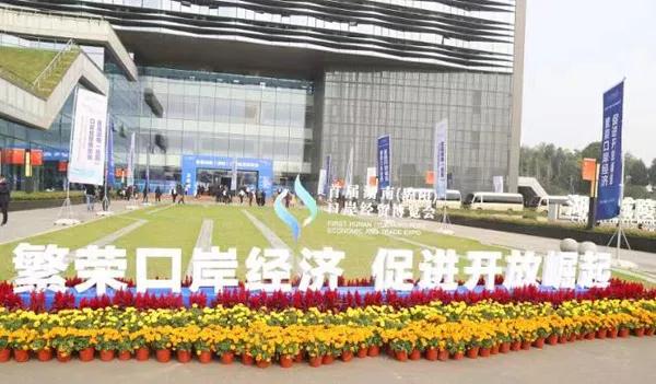 安徽省经贸代表团一行应邀参加首届湖南（岳阳）口岸经贸博览会