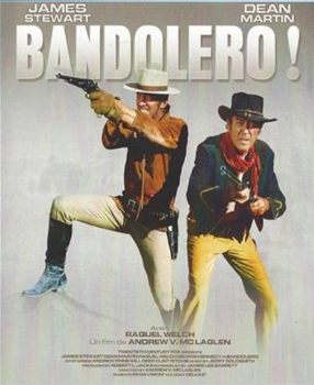 《毕氏二虎/绿林二虎/超度 Bandolero! 1968》美国西部片，国配