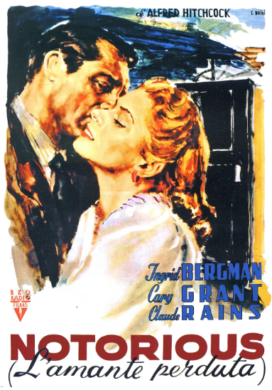 《美人计 彩色版 Notorious 1946》上译配音希区柯克悬疑片