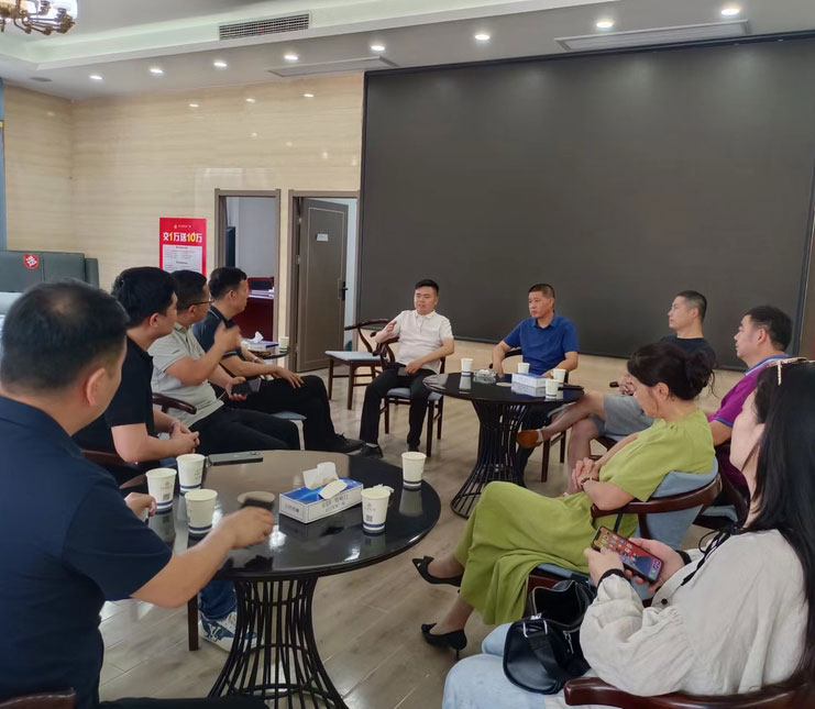 安徽省灯饰商会赴滁州市考察