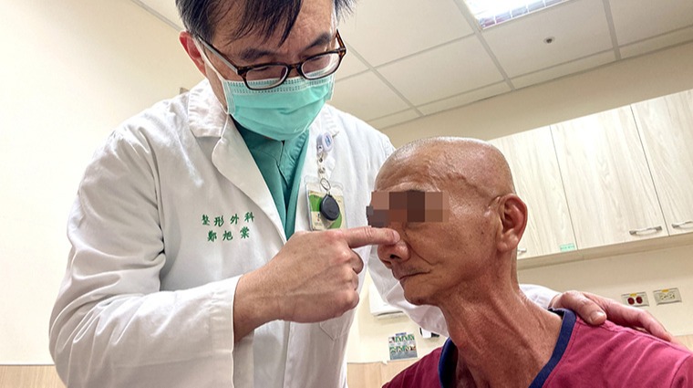 罹口腔癌削臉頰保命顏面受損 男子靠皮瓣移植找回自信