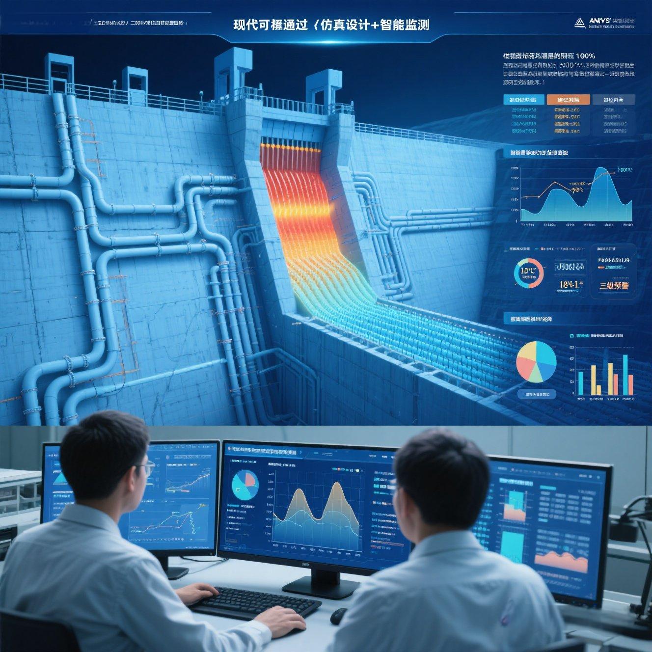 20250604090626_37709.jpeg 大坝混凝土冷却水管布线仿真图.jpeg