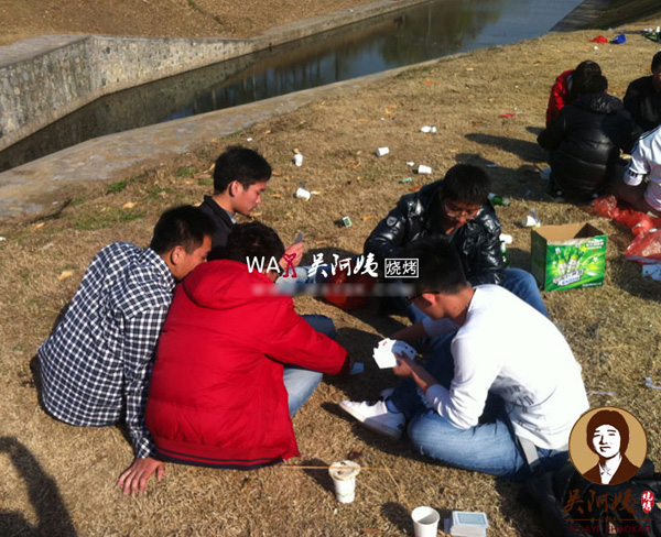 中科大骑行团的同学们