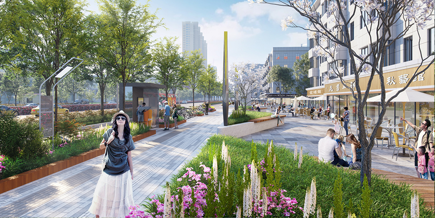 平顶山街道景观规划