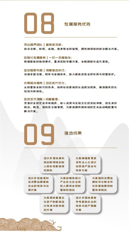 专属服务优势与成果