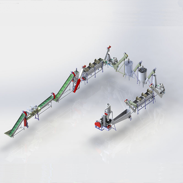 光伏板破碎回收线