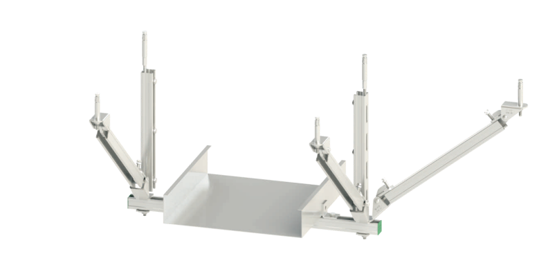 桥架双向抗震支吊架